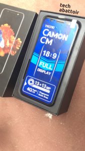 Camon CM FullView Display