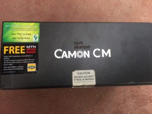 Tecno Camon CM Data Offer