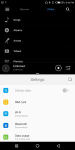 Tecno Camon CM Split-screen Nougat